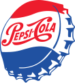 Logotipo de Pepsi, desde 1950 hasta 1962.