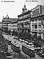 La rue Marszałkowska en 1914