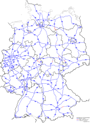 Mapa sieci drogowej