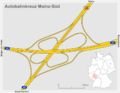 Autobahnkreuz Mainz-Süd