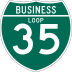 Interstate 35 Business marker