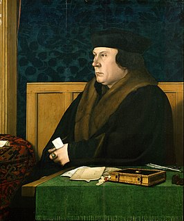 Thomas Cromwell, geportretteerd door Hans Holbein de Jongere