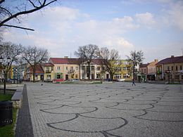 Rynek we Podlaskim Mjyndzyrzecu