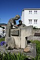 Monumento ó Cabaqueiro. Praza do Calvario do Rosal.