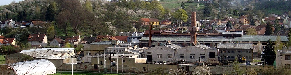 Eksa areo de vitrofarejo en Rosice