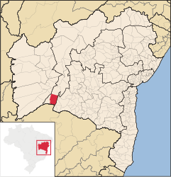 Carinhanha – Mappa