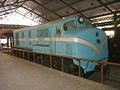 Locomotiva EE RFN construída em 1953 pelo English Electric na Inglaterra para a Rede Ferroviária do Nordeste. Operou até os anos 80