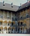 Het koninklijk kasteel op Wawel in Krakau