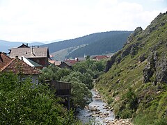 rijeka Ibar na toku kroz Rožaje