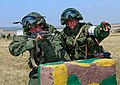 Formation du personnel de la brigade.