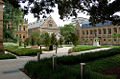 L to R: Mitchell Building, Conservatorium, Bonython Hall