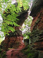 Altschlossfelsen bei Eppenbrunn