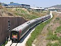 Israel Railways IC3 on the now-retired old line to Jerusalem, 2006