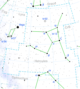 Gliese 623 is located in the constellation Hercules.