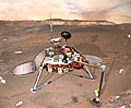 Artist's concpet of the Mars Polar Lander