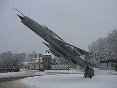 Monument de la base.