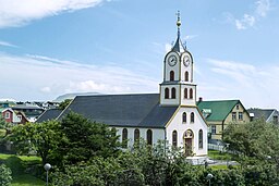 Tórshavns domkyrka i juli 2014