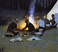 The Hunters' Supper c. 1909, National Cowboy & Western Heritage Museum, Oklahoma City, Oklahoma