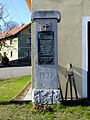 Monumento al falintoj en Zahorčice