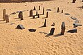 Image 33Nabta Playa "calendar circle", reconstructed at Aswan Nubia museum. (from Prehistoric Egypt)