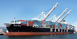 Контейнеровоз Hanjin