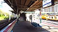 駅ホーム（2019年10月）