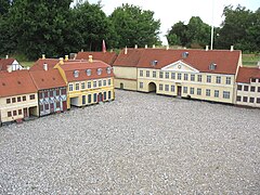 Частина Kjøge Miniby, історичного міні-міста