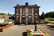 Ang Town Hall sa Fontaine-sous-préaux