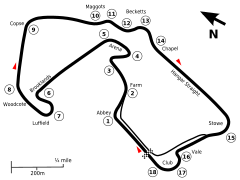 Tracciato di Circuito di Silverstone