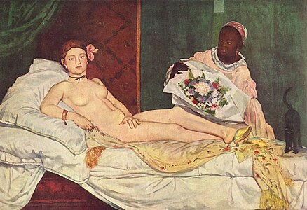 Édouard Manet, Olympia, 1865.