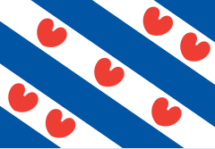 Vlag van de provincie Friesland