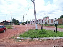 Entrada de Luzinópolis