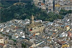 Montescaglioso panorámája