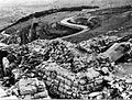 View of the road from Qastal