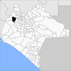 Municipality of Tecpatán in Chiapas