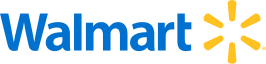 Het logo van Walmart