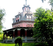 Vista desde el jardín