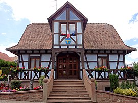 The town hall in Bossendorf