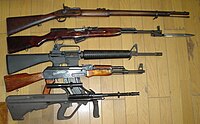 各型軍用小銃とSKS