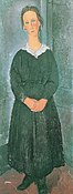 Amedeo Modigliani: Junges Dienstmädchen (1918)