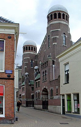 Synagoge van Groningen in de Folkingestraat