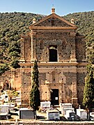 Fronton restauré.