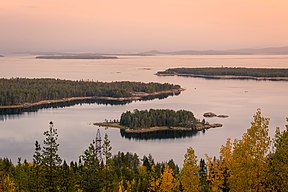 Vaizdas į Kandalakšos įlanką