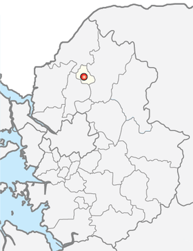 Location of Dongducheon