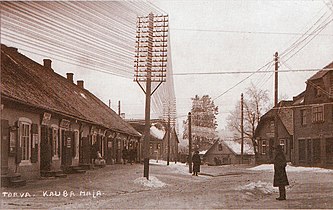 Центр Тырва в 1928 году