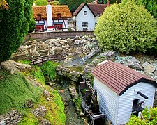 Watermill with Barley Corn Pub at Bekonscot model village