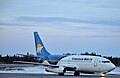 Canadian North Boeing 737-200 in Val-d'Or