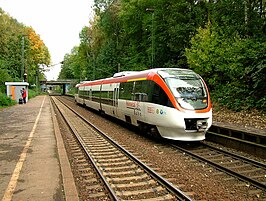 DME VT op 17 oktober 2004 in station Dortmund Westfalenhalle