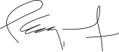 signature d'Adolfo Pérez Esquivel