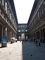 Kolonada i loža galerije Uffizi